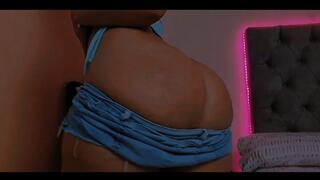 Thick ass too big for these shorts