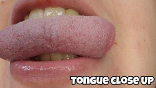 Extreme Close-Up Tongue Play – Licking, Teasing & Showing My Long Tongue