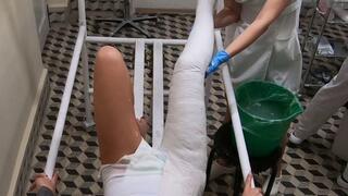 Merci body cast making