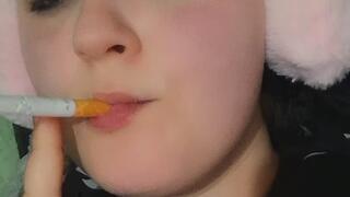 Lay down Smoke and relax with anna