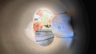 3DVR180 LELE humiliates the dwarf hidden in the shoe