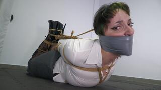 Secretary Margout tied up and gagged by Liricaa! (ENGLISH)