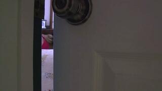 d2603STAR-She wanted the man next door to find her tied up and gagged