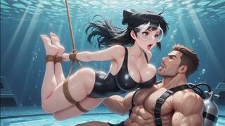Underwater Fetish Fantasies #10: Bound Breathless Ecstasy