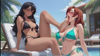 Foot Gagging Fantasies #10B: Confessions of a Foot Goddess's Deep Gagging Ecstasy (Animated)