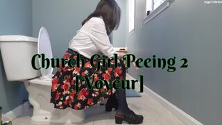 Church Girl Peeing #2 [Voyeur] Sage Eldritch SD