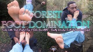 Forest Foot Domination Tastie Little Feets Perfect Size 3 Soles Own BBC Smelly Worship To Risky Outdoor Footjob Ft Tastie Little Feet & Elitefeetstreet - 4K