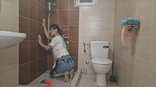 Cleaning my House in Drenched Clothes