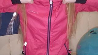 Getting a little rough with my raincoat