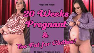 20 Weeks Pregnant and Too Fat for My Clothes! - 1080p