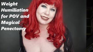Weight Humiliation for POV and Magical Penectomy MP4 1080