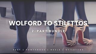Bare Feet To Louboutin Heels Wolford Pantyhose Transformation