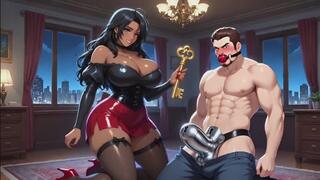 Chastity Fantasies #11: Ebony Boss's Chastity Confession