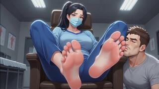 Foot Fetish Fantasies #9: Nurse's Intimate Foot Ritual Confession