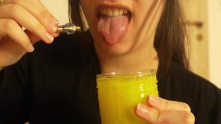 Giantess Teases Her Tiny Human Toy Armpit Trap Jelly Play