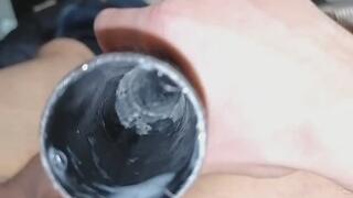 Vacuum cleaner record time orgasm