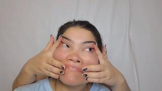 My roommate mercilessly stretches my face