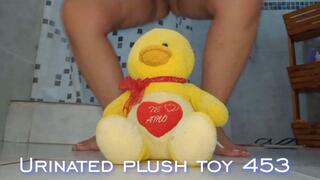 Urinated plush toy 453
