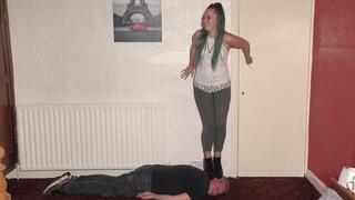 Sophie's Sexy Platform Studded Ankle Boots (4K)