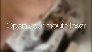 Ugh! So pathetic loser