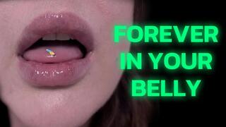 Forever Inside Your Belly (vore, mouth play, endoscopy, gentle giantess)