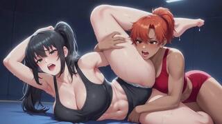 Female Wrestling Fantasies #10B: Confessions of the Flexible Contortionist Submissive (Animated)