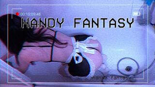 Tape 014 (A): French maid cleans the bathroom while cuffed