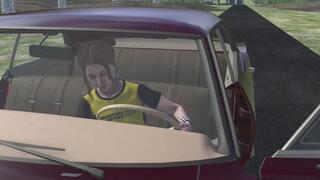 1967 Chevrolet Impala Cranking Template - Cara in Platform Y2K Flip Flops 1080p