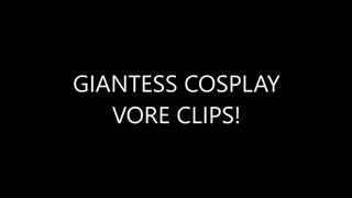 harley quinn, Snow White, nerd Lum: all giantesses and all ready to devour you