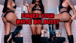 Finger Your White Boy Bussyhole JOI