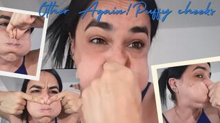 3 breathing techniques + extremely puffed cheeks