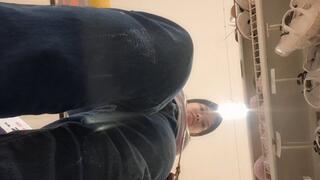 Giant on the Loose in Supermarket