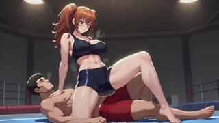 Mixed Wrestling Fantasies #14: Confessions of a Dominating Wrestler Queen