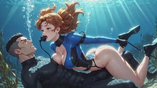 Scuba Fantasies #5: Confession of the Leashed Dive Slave