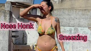 There's nothing worse than allergies and sun.