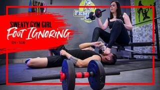 Gym Girl Nara ignores workout creep and uses his face as footrest (1080 EN-sub) Foot Ignoring - Foot Fetish - Foot Worship - Foot Smelling - Sweaty Feet - Foot Slave