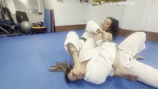 Ina Black vs Jovana in GI Feet