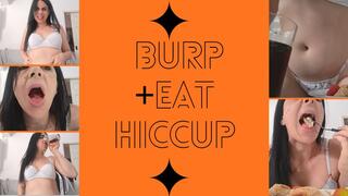 Dilemma: Burping and getting hiccups while eating