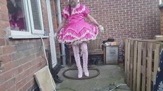 sissy posture training.