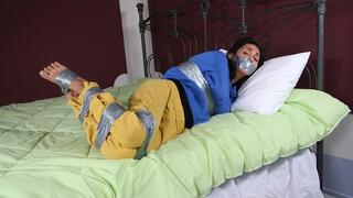 Beautiful Gia Mancini Is All Taped Up And Struggles Furiously!