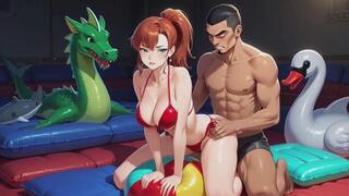 Inflatables Fantasies #14B: Vinyl Whispers (Animated)