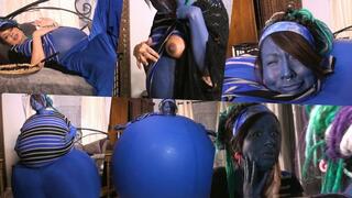 CoCo`s Blueberry Pie Eating Punishment