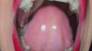 The mouth tour unwashed for three weeks.