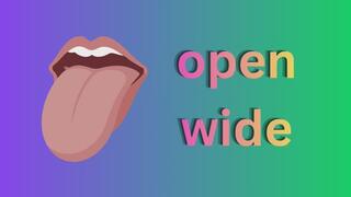 Open Wide (audio only)