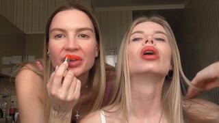 OUR SMELLY LIPS AGAIN.