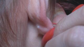 Custom Lesbian domination and earearring fetish video