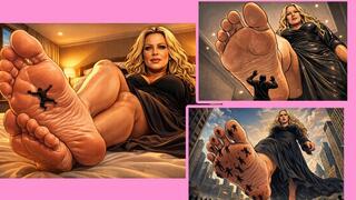Your Friend's Hot Mature Mom - Giantess MILF Feet Crush POV & Adoration