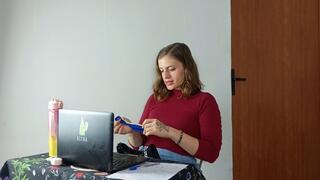 After a stressful day : A balloon - BlackcatGirlfriend Looner - Custom video