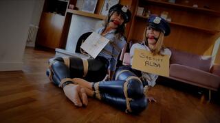 Alba & Portia - Police Officers' Trap MP4 ULTRA HD 4K