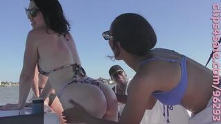 Tendernism (Hot mulatto sensually rubs down 2 sunburnt MILFS) - Full HD